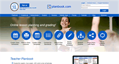 Desktop Screenshot of planbook.com